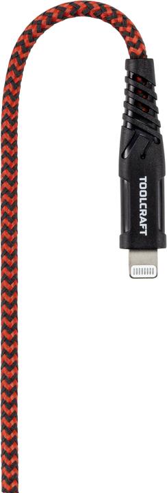 Actual product image Toolcraft USB cable (1 m, USB 2.0, 12 W)