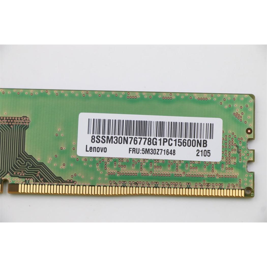 Thumbnail - Lenovo UDIMM,8GB,DDR4,3200,Samsung (1 x 8GB, 3200 MHz, DDR4-RAM, U-DIMM), RAM