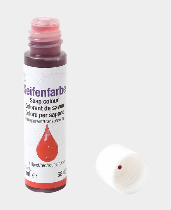 Produktbild Seifenfarbe 10 ml, rot (10 ml)