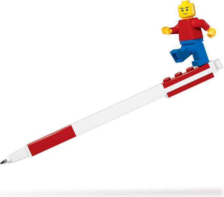 Image du produit LEGO Stylo Gel Avec Figurine Couleur : Rouge (Rouge, 1x)