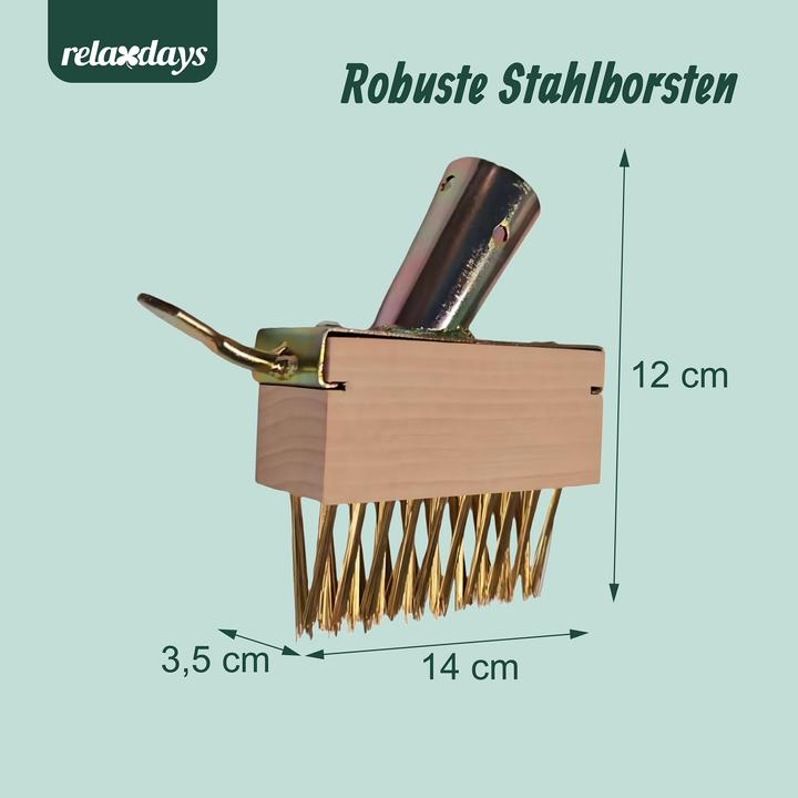 Actual product image Relaxdays 3x weed brush