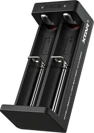 Produktbild Ladegerät für Li-Ion 18650 Xtar MC2C USB-C zylindrische Akkus (1 Stk., Ladegerät ohne Akku)