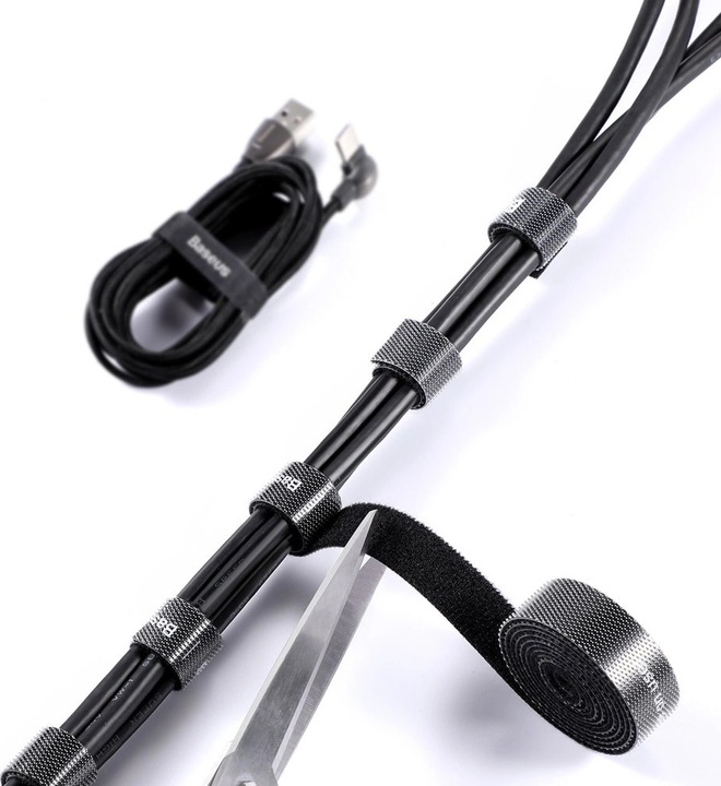 Actual product image Baseus Rainbow Circle (Velcro cable ties, 3000 mm, 1 pcs.)