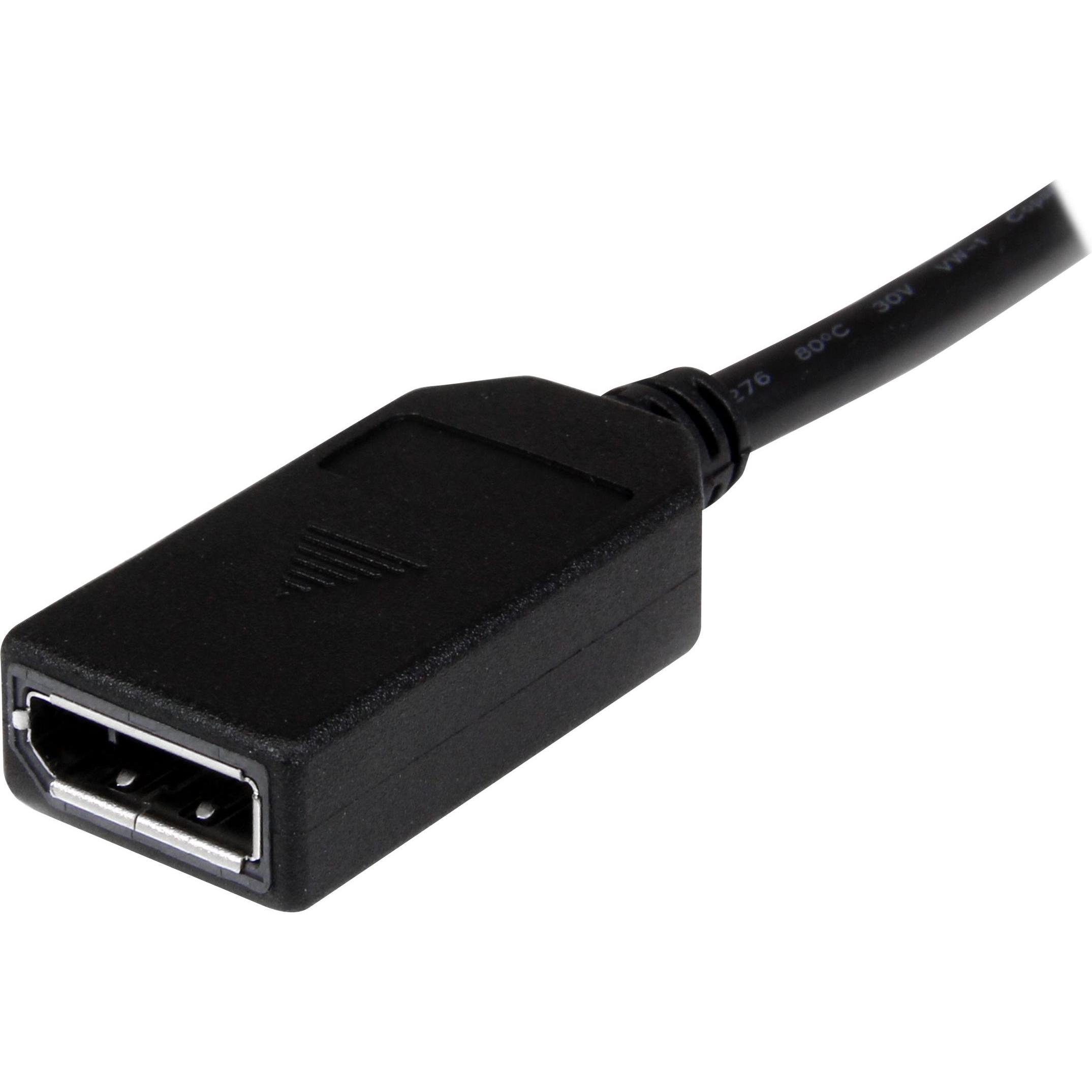 Thumbnail - StarTech DisplayPort — 2x DisplayPort (0.20 m, DisplayPort), Video Kabel