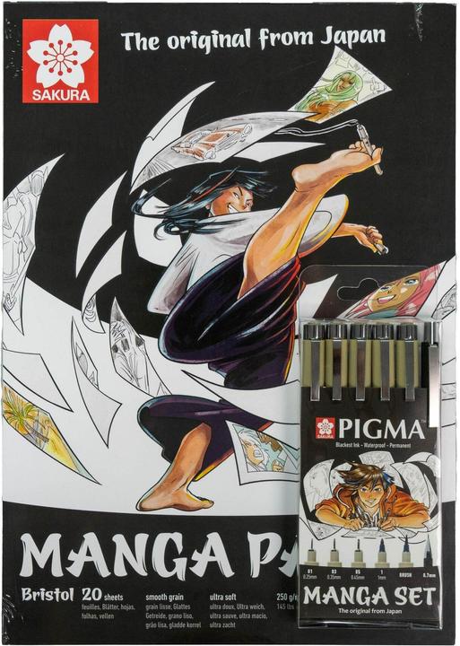 Immagine prodotto Sakura Manga (A4, Rigatura speciale, Copertina morbida)