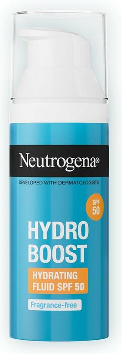Actual product image Neutrogena Hydro Boost (Suntan cream, SPF 50, 50 ml, 50 g)