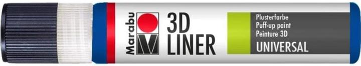 Image du produit Marabu Peinture textile 3D Liner, 25 ml, bleu moyen (25 ml)