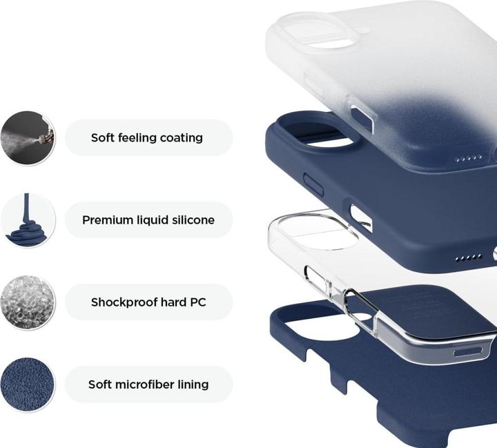 Produktbild Screenguard Liquid Silicone Case (Apple iPhone 16)