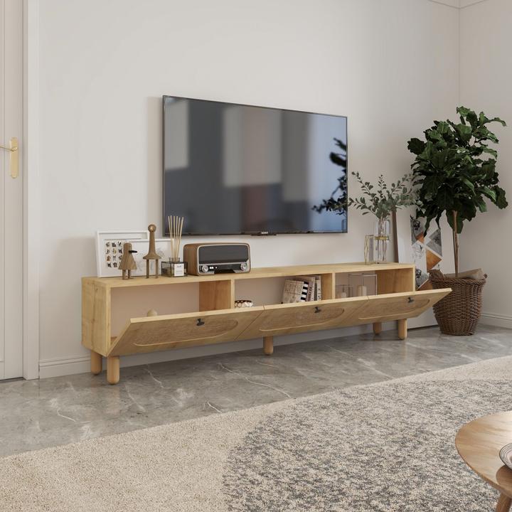 Image du produit Hanah Home Elena TV Stand (180 x 31.40 x 42.60 cm)