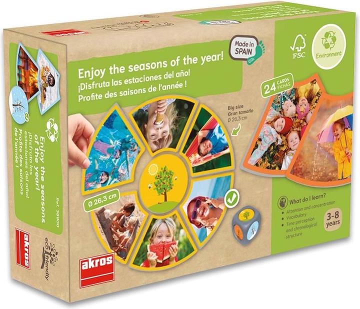 Image du produit Akros Interdidact Profitez des saisons (3 - 8 Années)