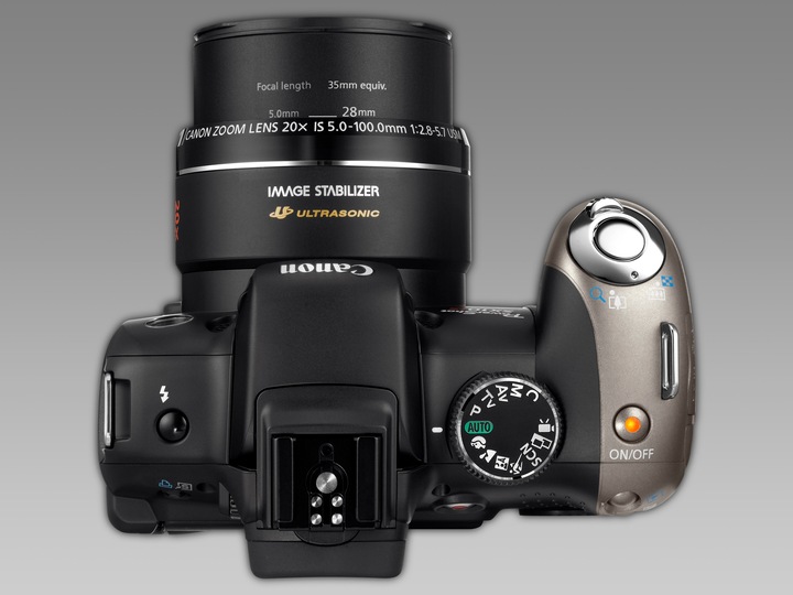 Actual product image Canon PowerShot SX20 IS, 12Mpixel, 20x WW zoom, HD movies (12.10 Mpx, 1/2,3'')