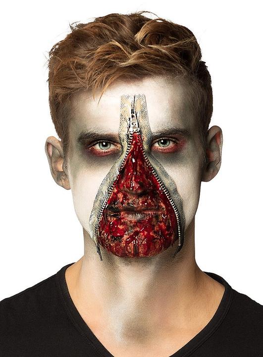 Produktbild Boland Schminkset Zombie-Reissverschluss