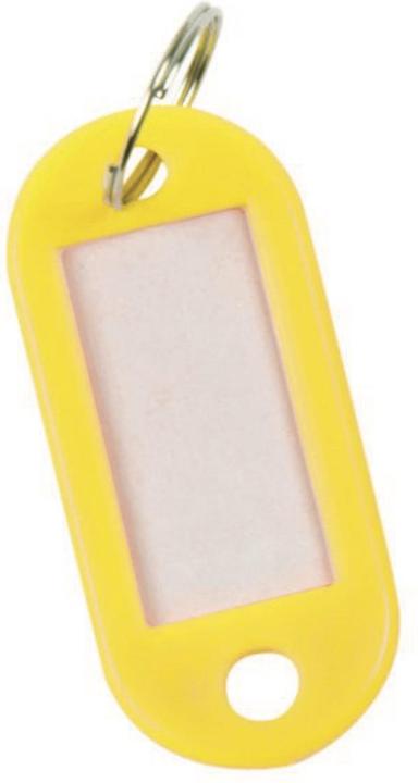 Image du produit Q-Connect K-CONNECT paquets de clés, 50x22mm, 100 pièces, jaune