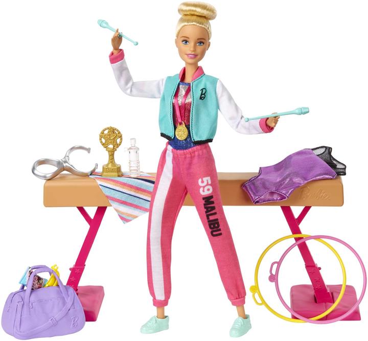 Produktbild Barbie Gymastic Pop und Spielset