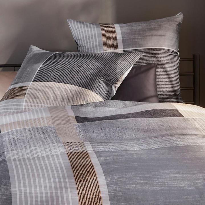 Produktbild Kaeppel Biber Bettwäsche Holiday schwarz (Duvetbezug, 135 x 200 cm, 80 x 80 cm)