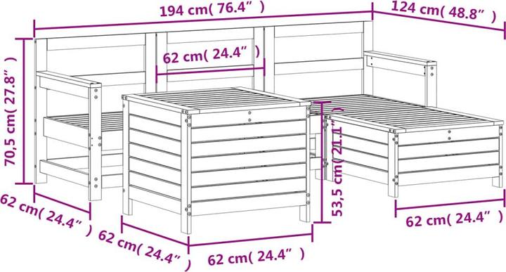Produktbild vidaXL Lauryn