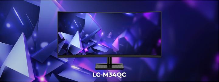 Actual product image LC-Power Monitor LC-M34QC (3440 x 1440 pixels, 34")