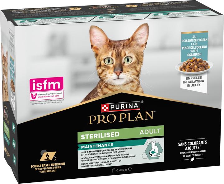 Pro Plan Sterilised Maintenance in Gelee (Adult, 10 Stk., 850 g)