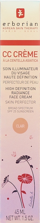 Actual product image Erborian CC Creme Clair (Clair)