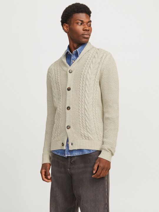 Produktbild Jack & Jones Einfarbig Strickjacke Strickjacke (XL)