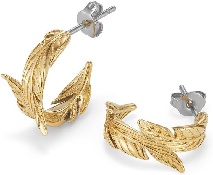 Immagine prodotto Olivia Burton Orecchini Collezione Piume (Giallo oro)