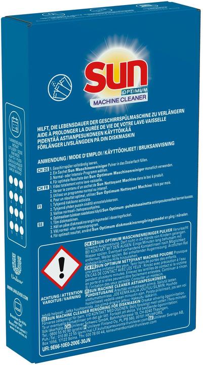Produktbild Sun Maschinenpfleger 3 x 40g