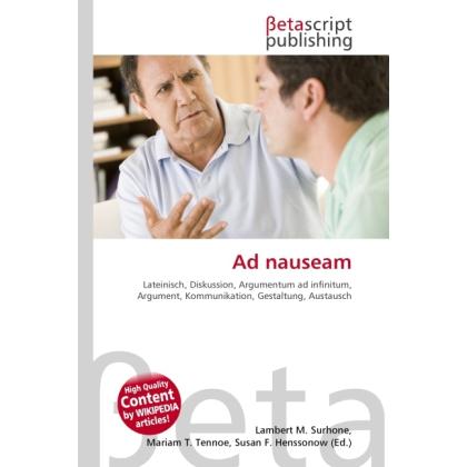 Ad nauseam, Fachbücher von Susan F. Marseken, Miriam T. Timpledon, Lambert M. Surhone
