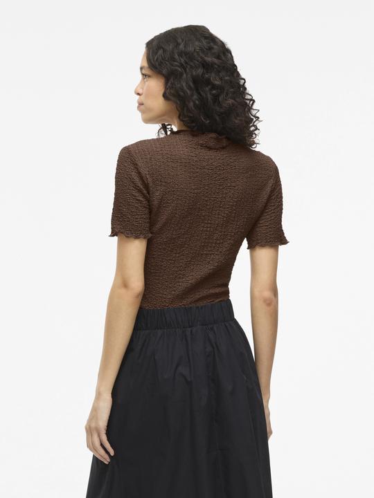 Actual product image Vila VIMALMEN Stehkragen Oberteil mit kurzen Ärmeln (XS)