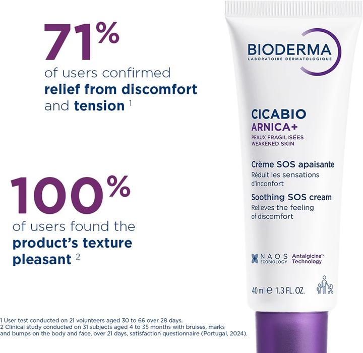 Image du produit Bioderma Cicabio Arnica+ (Crème pour le corps, 40 ml)