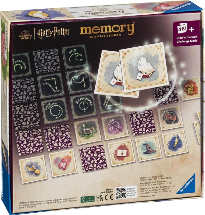 Image du produit Ravensburger Collector's memory Harry Potter (Français, Portugais, Allemand, Espagnol, Italien, Anglais, Néerlandais, Japonais)