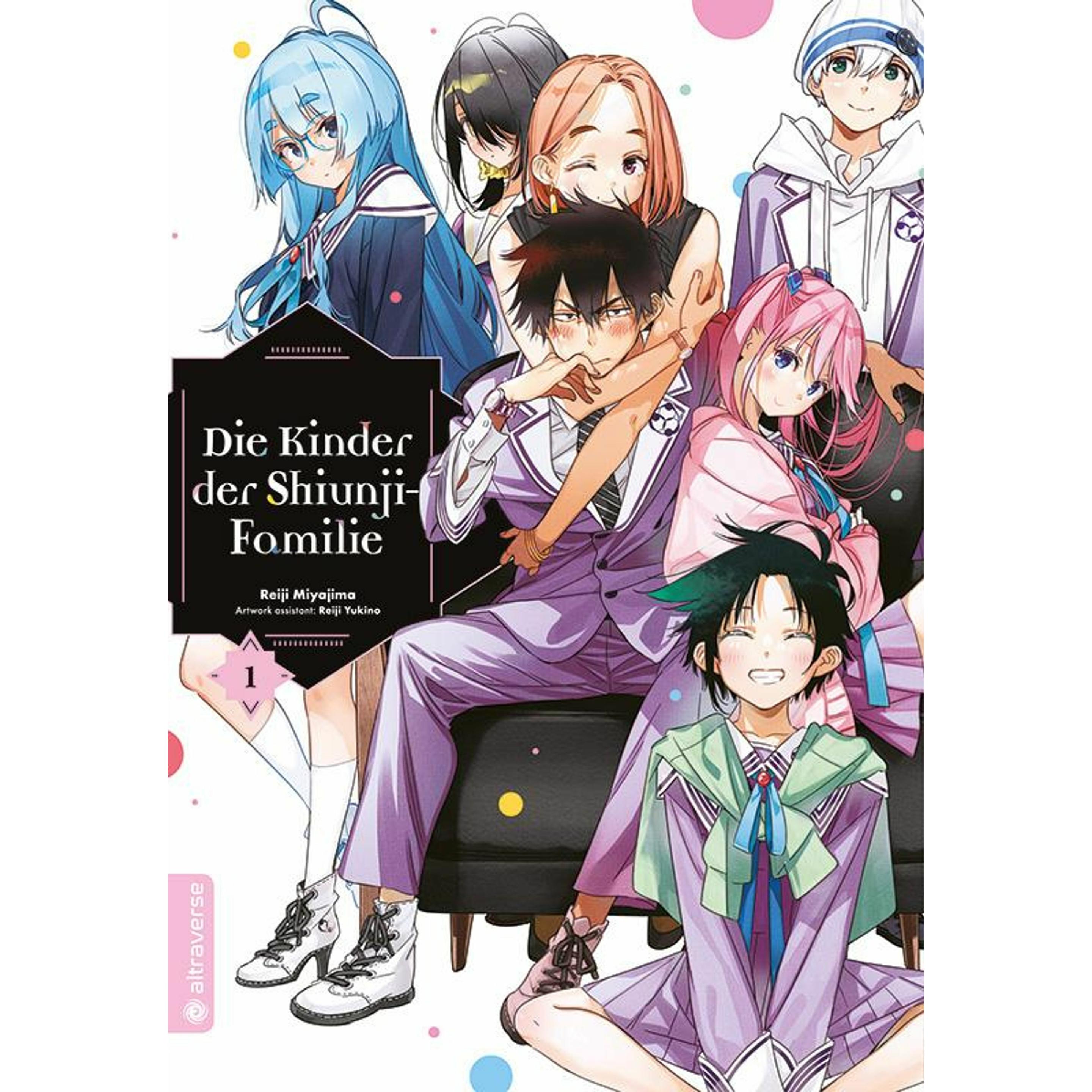 Die Kinder der Shiunji-Familie 01, Belletristik von Reiji Miyajima, Reiji Yukino
