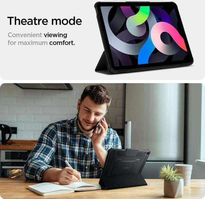 Actual product image Spigen RUGGED ARMOR quotPROquot IPAD AIR 4 2020 (IPad Air 4th Gen. 2020, iPad Air 2022 (5th Gen))