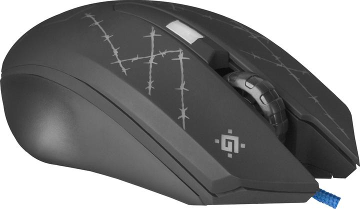 Actual product image Defender Forced GM-020L Mouse Ambidextrous USB Type-A Optical 3200 DPI (Cable)