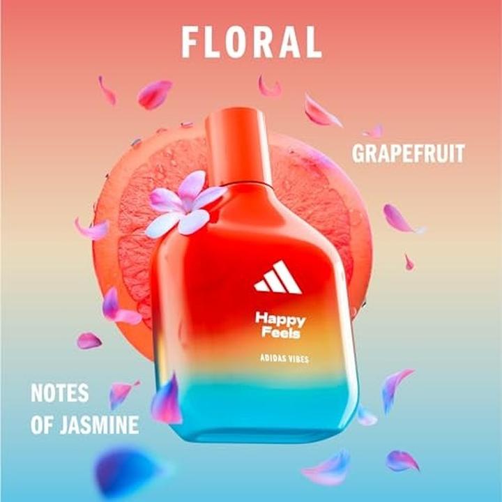 Actual product image adidas Vibes Happy Feels (Eau de parfum, 50 ml)
