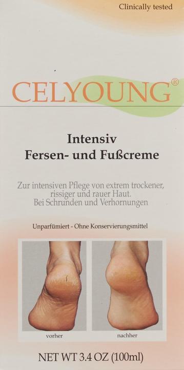 Actual product image Celyoung Int Heel & Foot (Foot cream & foot gel, 100 ml)