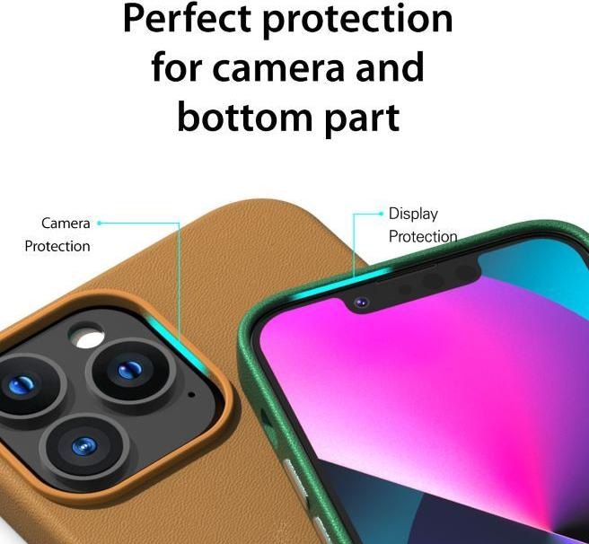 Produktbild Araree Pellis Series Kunstleder Hardcase Hülle (Apple iPhone 13 Pro)