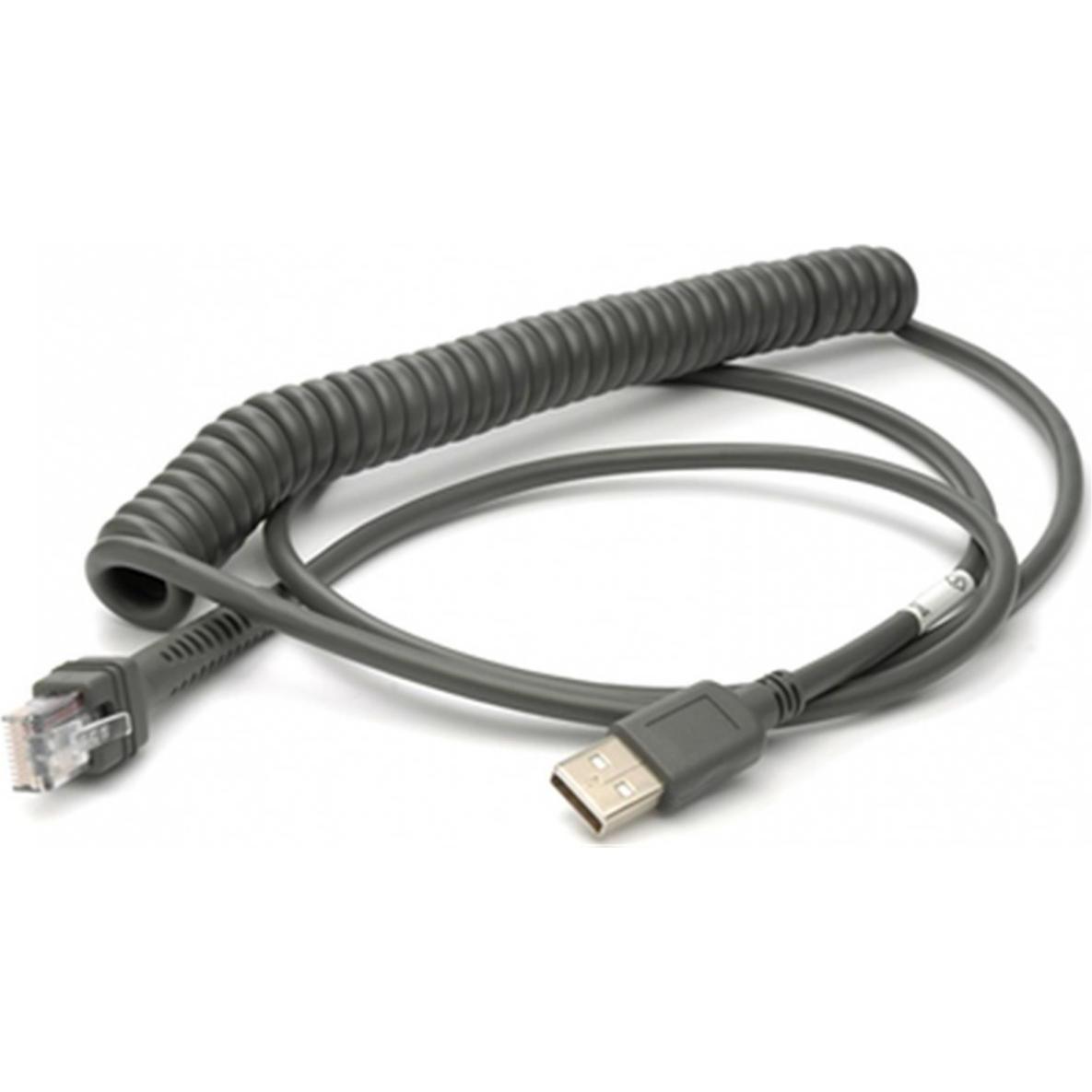 Datalogic Verbindungskabel, USB, gedreht Verbindungskabel, USB (Typ A), power over Terminal, gedreht, Länge: 2, Barcode-...
