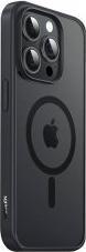 Ugreen Ochronne magnetyczne etui LP751 do iPhone 15ProMax 6.7cala (Czarna ramka) (Apple iPhone 15 Pro Max)