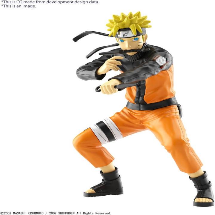 Actual product image Bandai NARUTO - Entry Grade Uzumaki Naruto (3L) - Model Kit