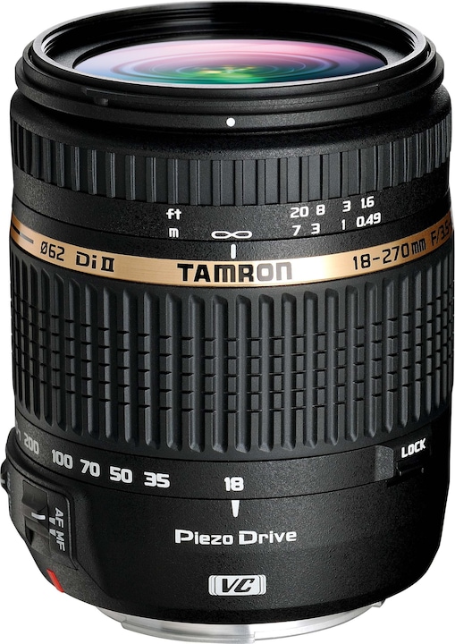 Produktbild Tamron AF 18-270mm, f/3.5-6.3 Di II VC PZD, Canon EF-S (Canon EF-S, APS-C / DX)
