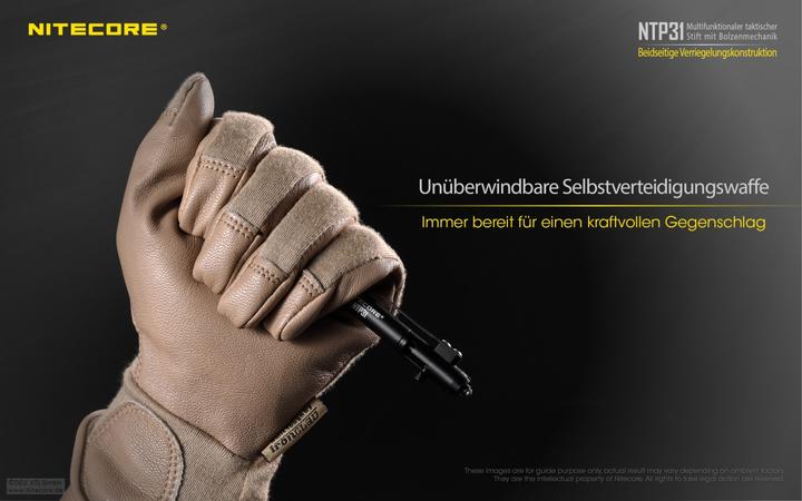 Actual product image Nitecore Alu Pen NTP31