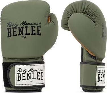 Produktbild Benlee Evans Boxhandschuhe Kaki Leder (18 OZ, One Size)