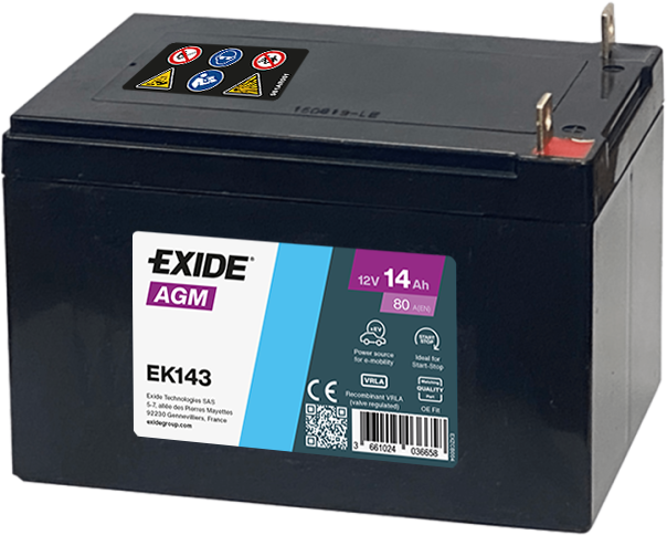 Produktbild Exide Backup Batterie (12 V, 14 Ah, 80 A)