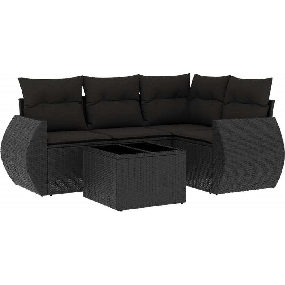 VidaXL, Gartenlounge, 10-tlg. Garten-Lounge-Set mit Kissen