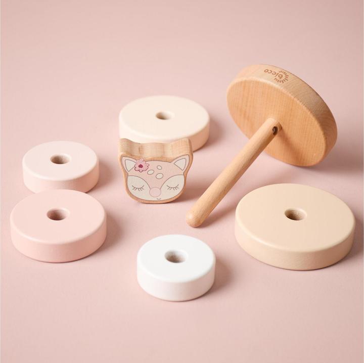 Actual product image Bieco Stacking tower deer Ella