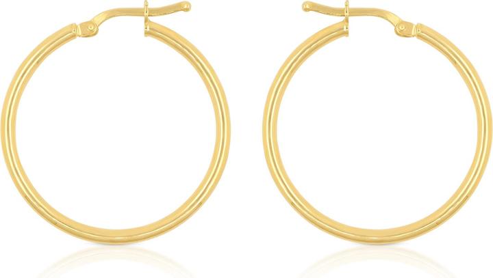 Produktbild Muau Creolen (750/18 K Gelbgold)