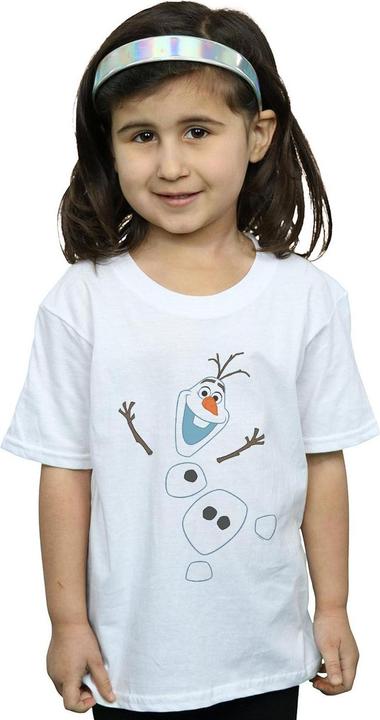 Image du produit Disney - T-shirt FROZEN OLAF DECONSTRUCTED - Fille (128)