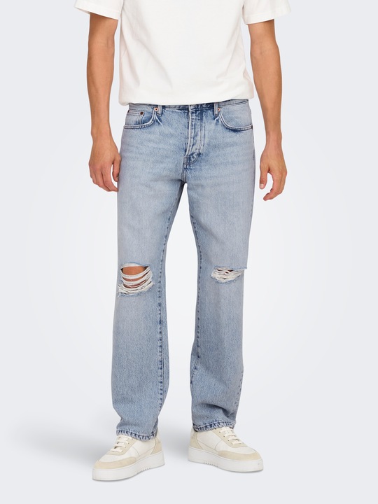 Produktbild Only & Sons ONSEDGE Mittlere Taille Gerade geschnitten Jeans Normal geschnitten jeans (W31/L30)