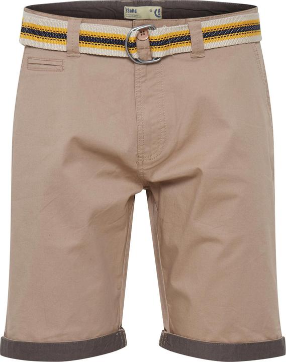 Immagine prodotto Solid Lagos Pantaloncini Chino Shorts Panno Corti Da Uomo con cintura elasticizzato Regular- Fit (XL)