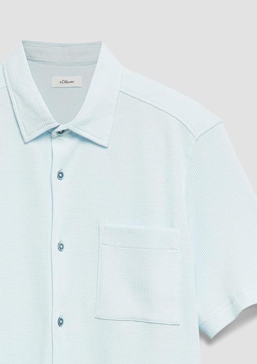 Immagine prodotto s.Oliver Relaxed Fit: Baumwollhemd mit Kentkragen (S)